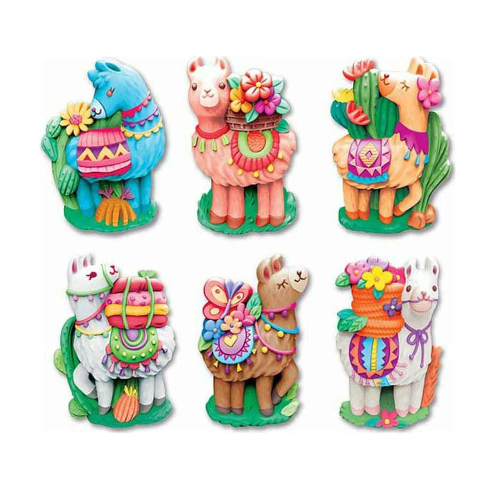 Μαγνητικό Παιχνίδι Κατασκευών Λάμα Μαγνητάκια / Καρφίτσα 4M0550 4M - 2