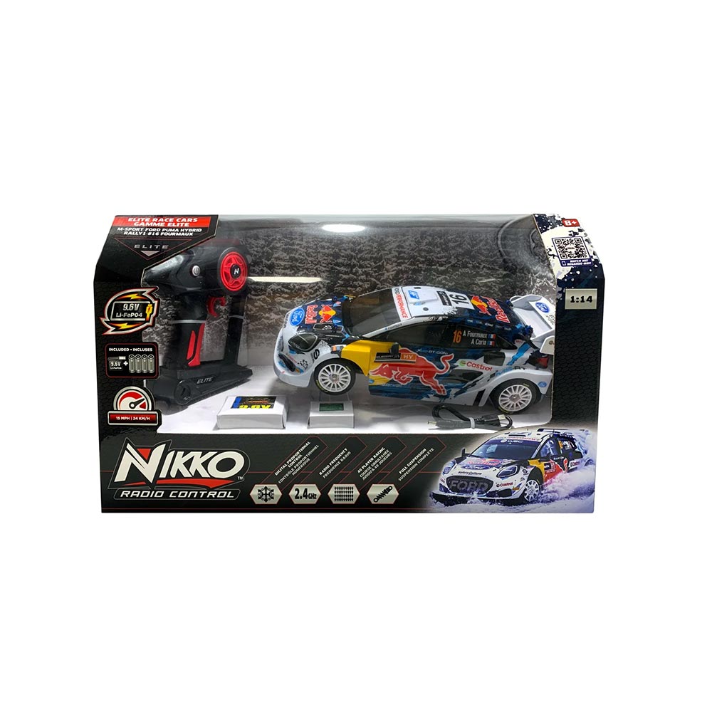 Τηλεκατευθυνόμενο Elite Ford Puma Hybrid Rally 1 M-Sport 2.4GHZ 1:14 10414 Nikko - 1