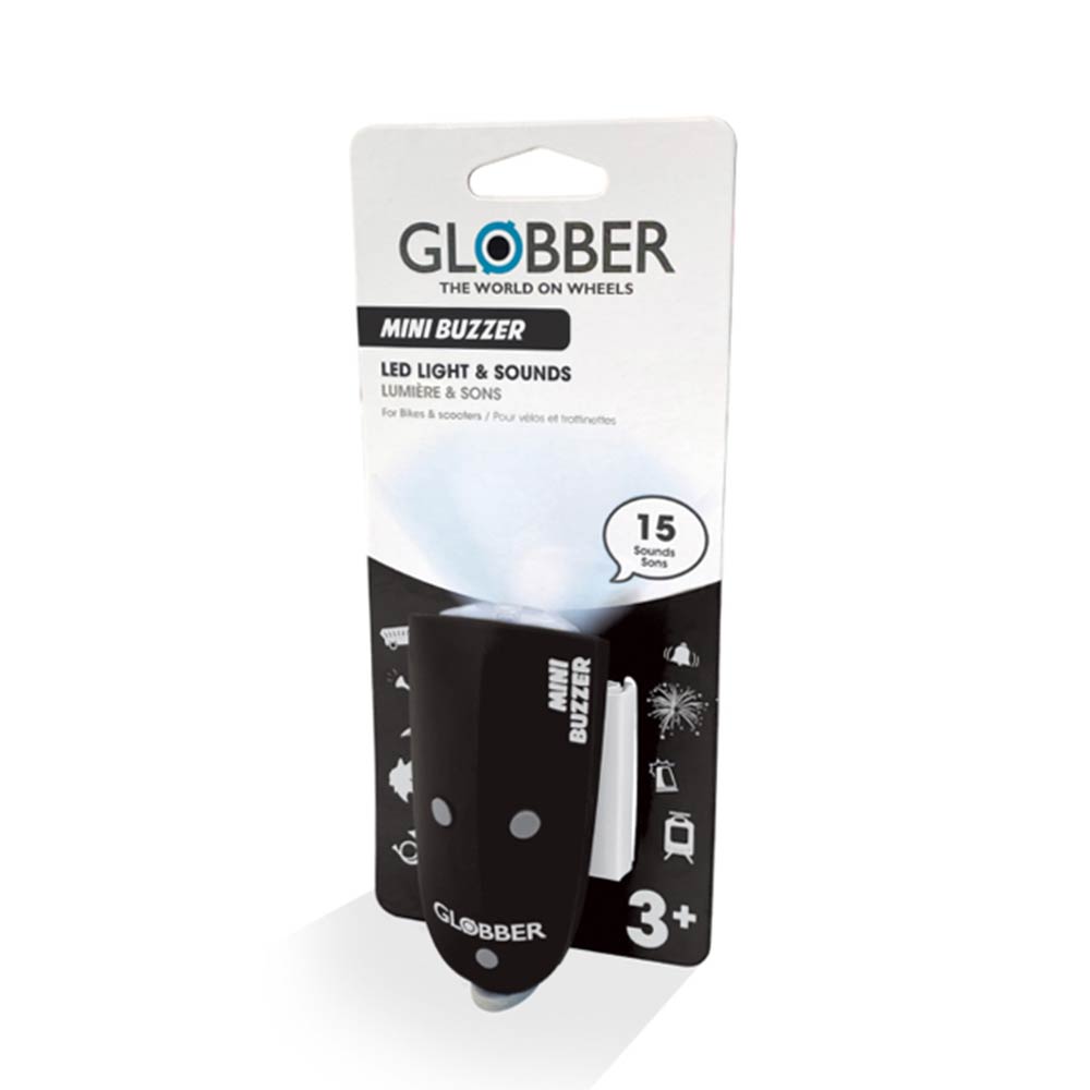 Mini Buzzer με Φως και Ήχους Μαύρο 530-120 Globber - 1