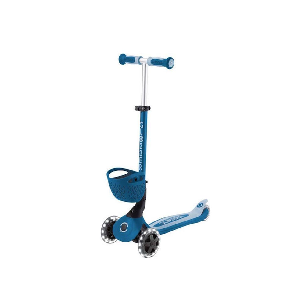 Πατίνι Τρίτροχο με Κάθισμα Go.Up Baby Lights 360 Dark Blue 844-100 Globber - 2