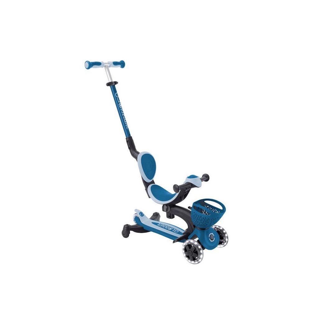 Πατίνι Τρίτροχο με Κάθισμα Go.Up Baby Lights 360 Dark Blue 844-100 Globber - 110157
