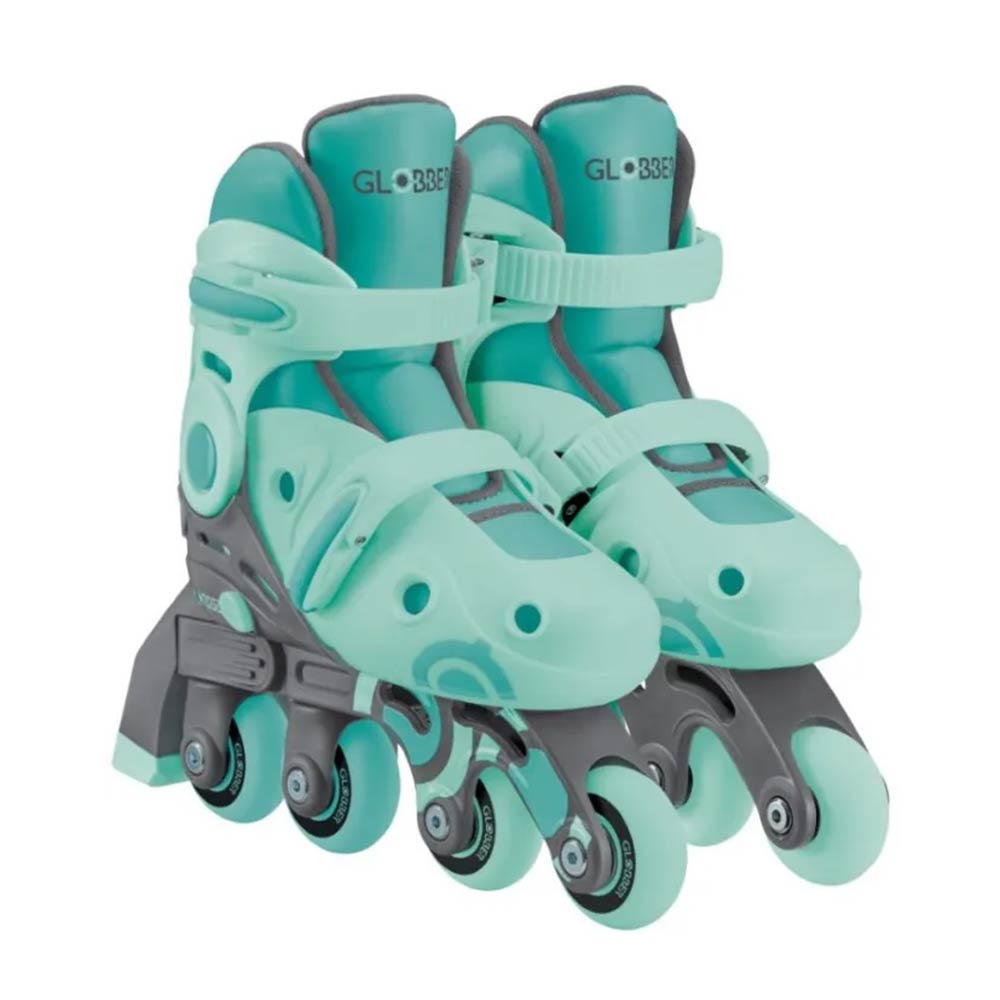 Rollers Inline Skates 2 In 1 No 30-33 Mint 783-206 Globber - 0