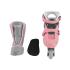 Rollers Inline Skates 2 In 1 No 30-33 Pastel Pink 783-210 Globber - 2