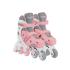 Rollers Inline Skates 2 In 1 No 30-33 Pastel Pink 783-210 Globber - 0