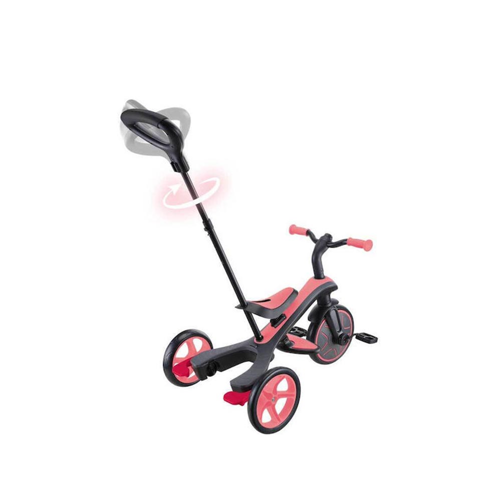 Τρίκυκλο Ποδήλατο Trike Explorer 4in1 Coral Pink 634-110 Globber - 3
