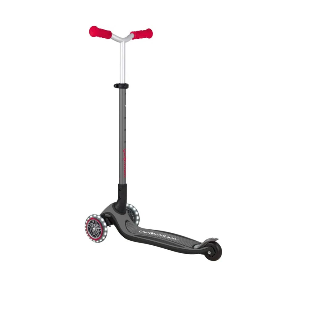Πατίνι Τρίτροχο Αναδιπλούμενο Scooter Master Lights Black-Red 663-120 Globber - 4