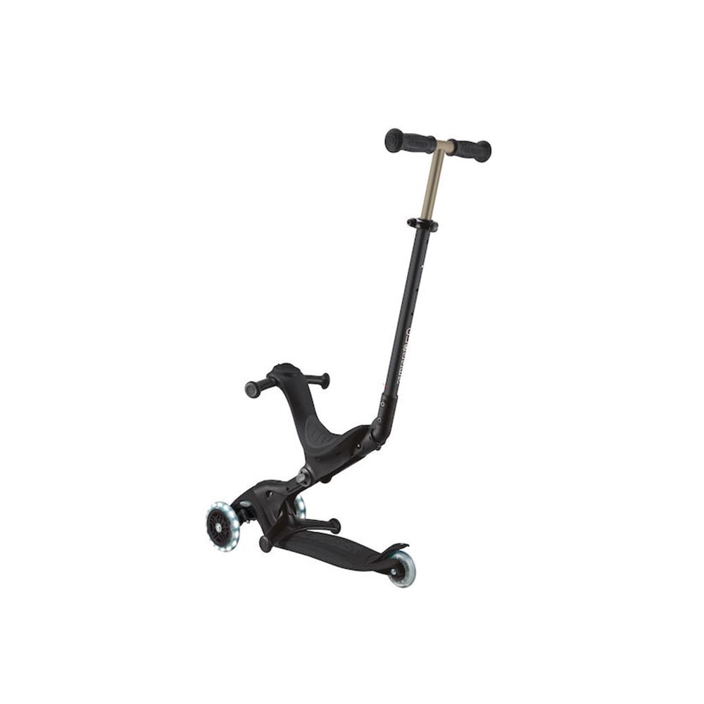 Πατίνι Τρίτροχο με Κάθισμα Go.Up Deluxe Fantasy Lights Black 646-720-2 Globber - 3