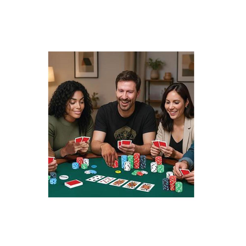 Σετ Μάρκες Texas Hold'em 300τμχ PR03352SP4 Ambassador - 2