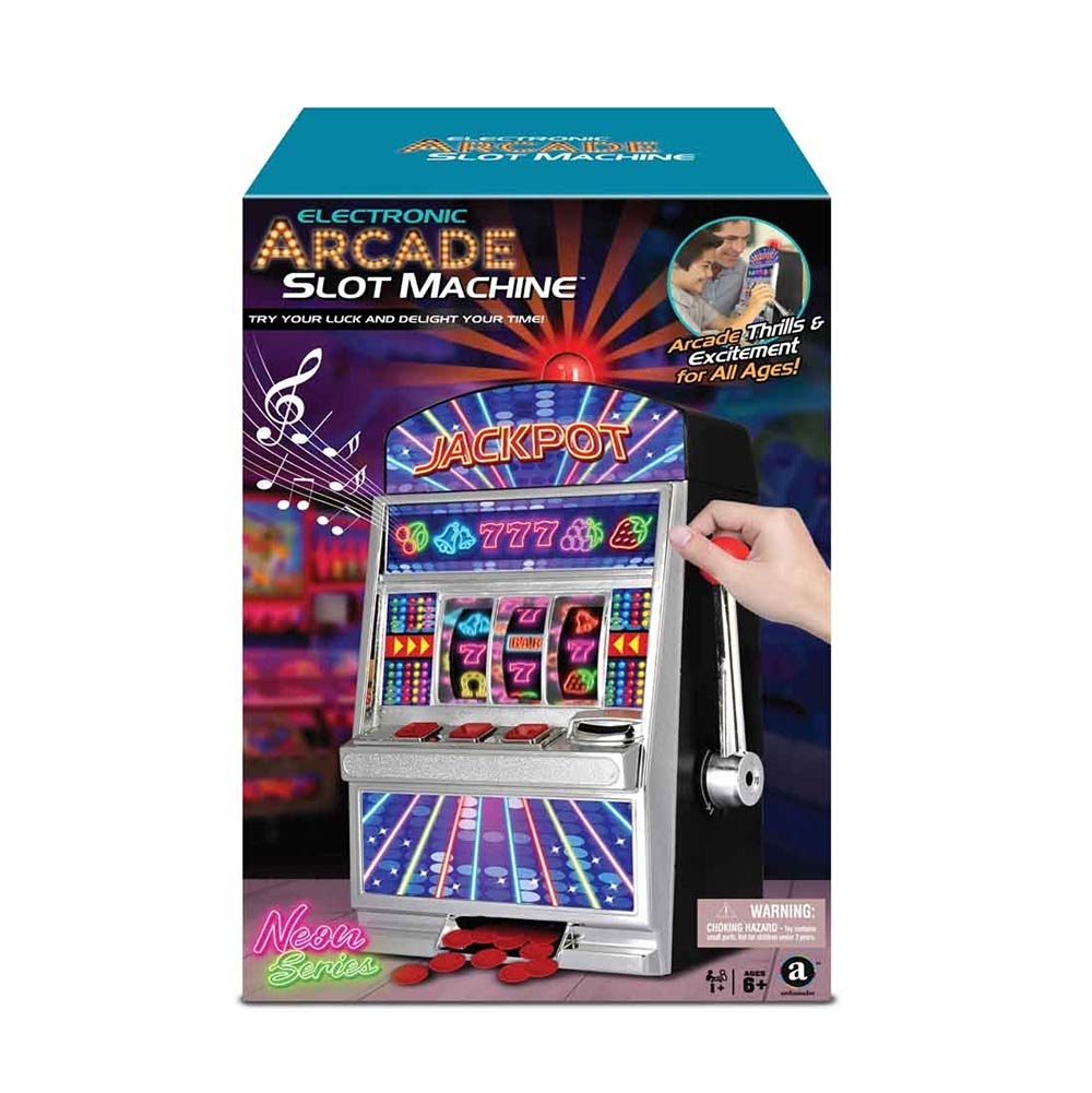 Ηλεκτρονική Επιτραπέζια Κονσόλα Arcade Κουλοχέρης Neon Series GA007 Ambassador - 2