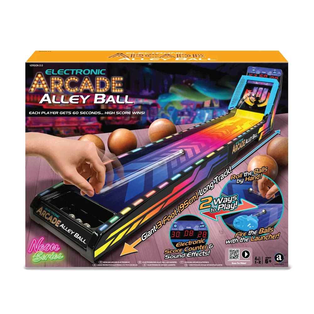 Ηλεκτρονικό Παιχνίδι Arcade Alley Ball Neon Series GA1903B Ambassador - 2