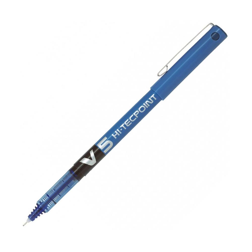 Στυλό Υγρής Μελάνης V5 Hi-Tecpoint 0,7 Μπλε Pilot - 124818