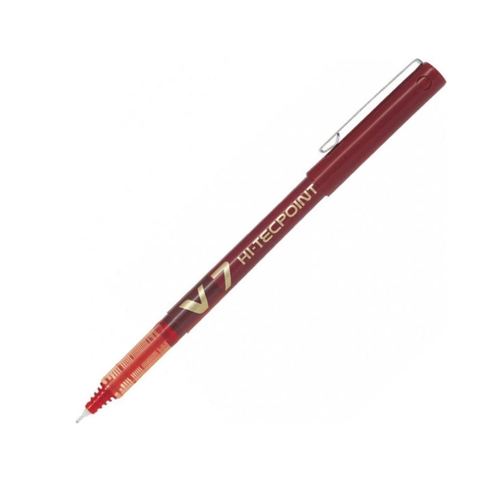 Στυλό Υγρής Μελάνης V7 Hi-Tecpoint 0,7 Κόκκινο Pilot - 124816