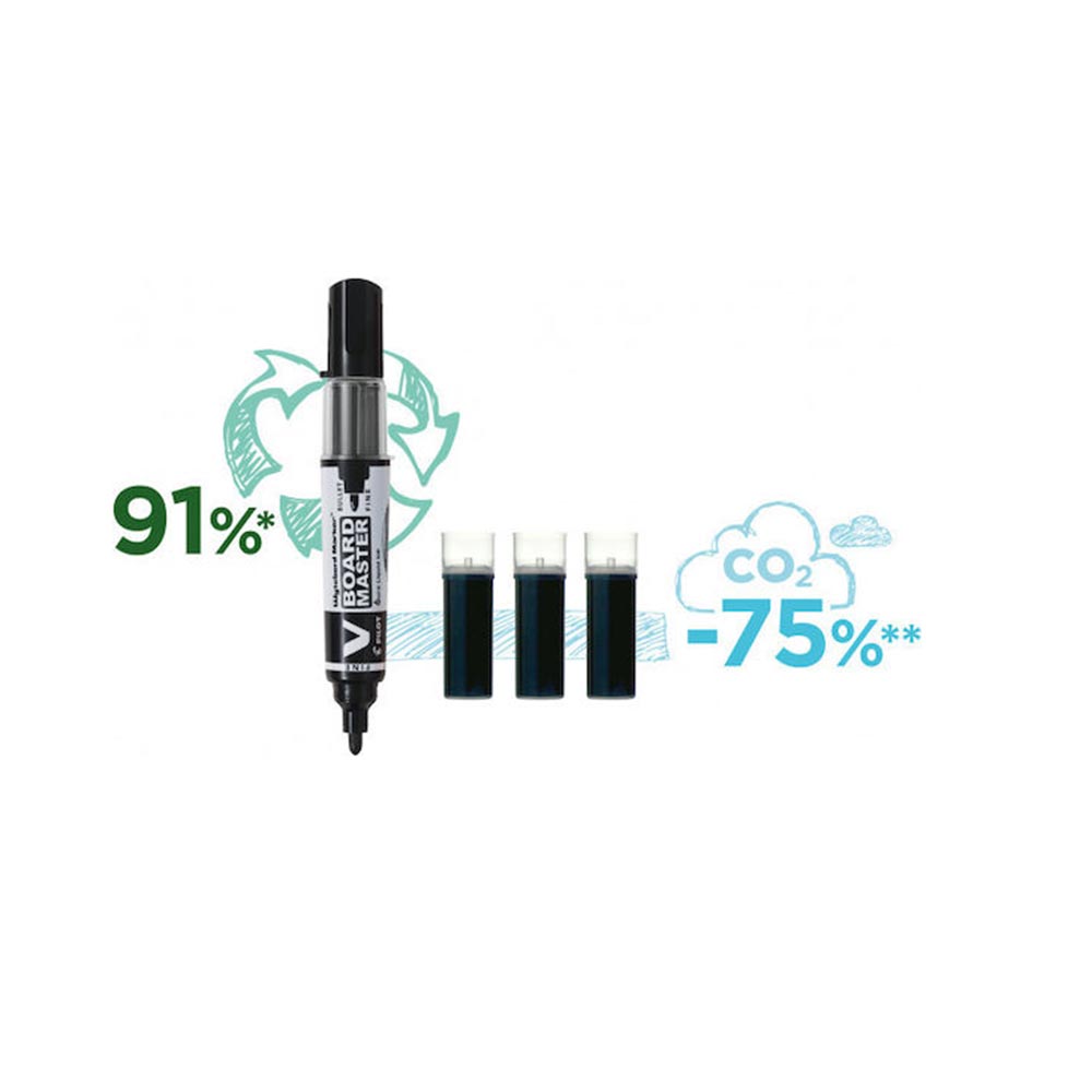 Μαρκαδόρος Πίνακα Begreen V-Board Master Fine 1.7mm Μπλε Pilot - 2