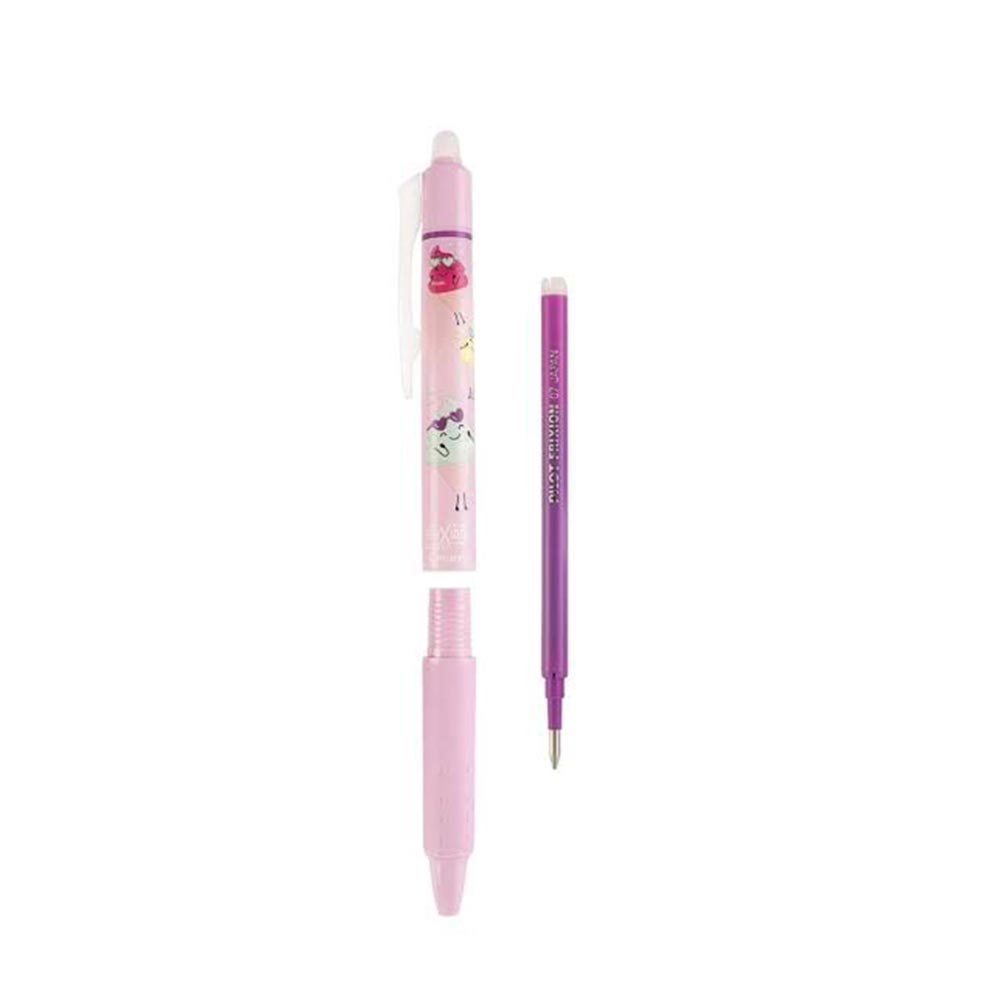 Στυλό που Σβήνει Frixion Clicker Ballpoint 0.7mm Pool Party με Μωβ Μελάνι Pilot - 1