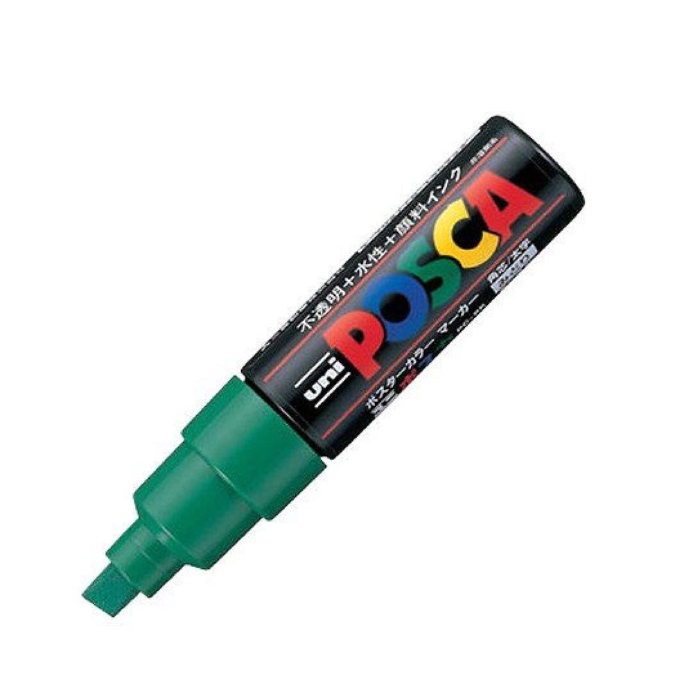 Μαρκαδόρος Ανεξίτηλος Posca 8.0mm Πράσινο PC-8K Uni