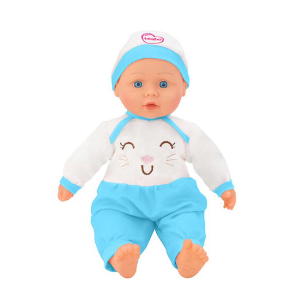 Μαλακό Μωρό Try-me 40CM (Μπλέ) 39461 Globo Bimbo - 0