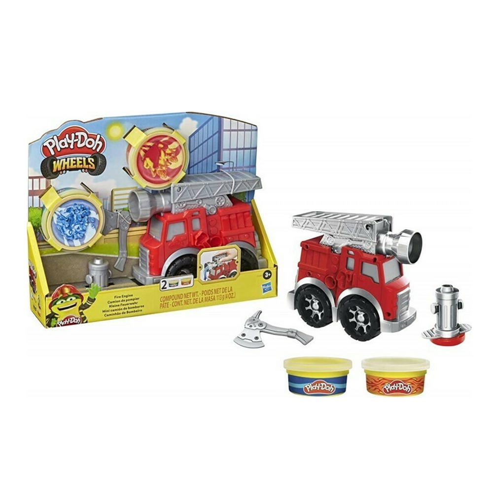 Wheels Tractor Fire Engine F0649 Play-Doh - 2