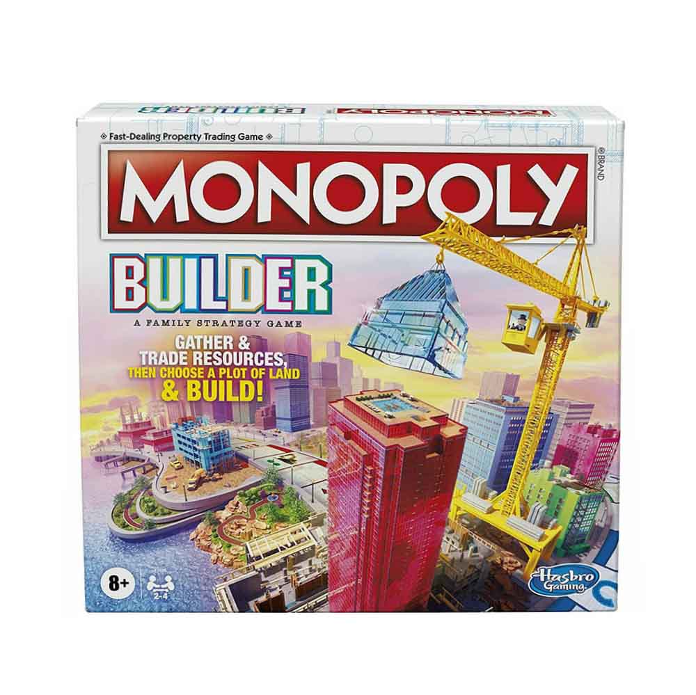 Επιτραπέζιο Monopoly Builder F1696 Hasbro - 21044