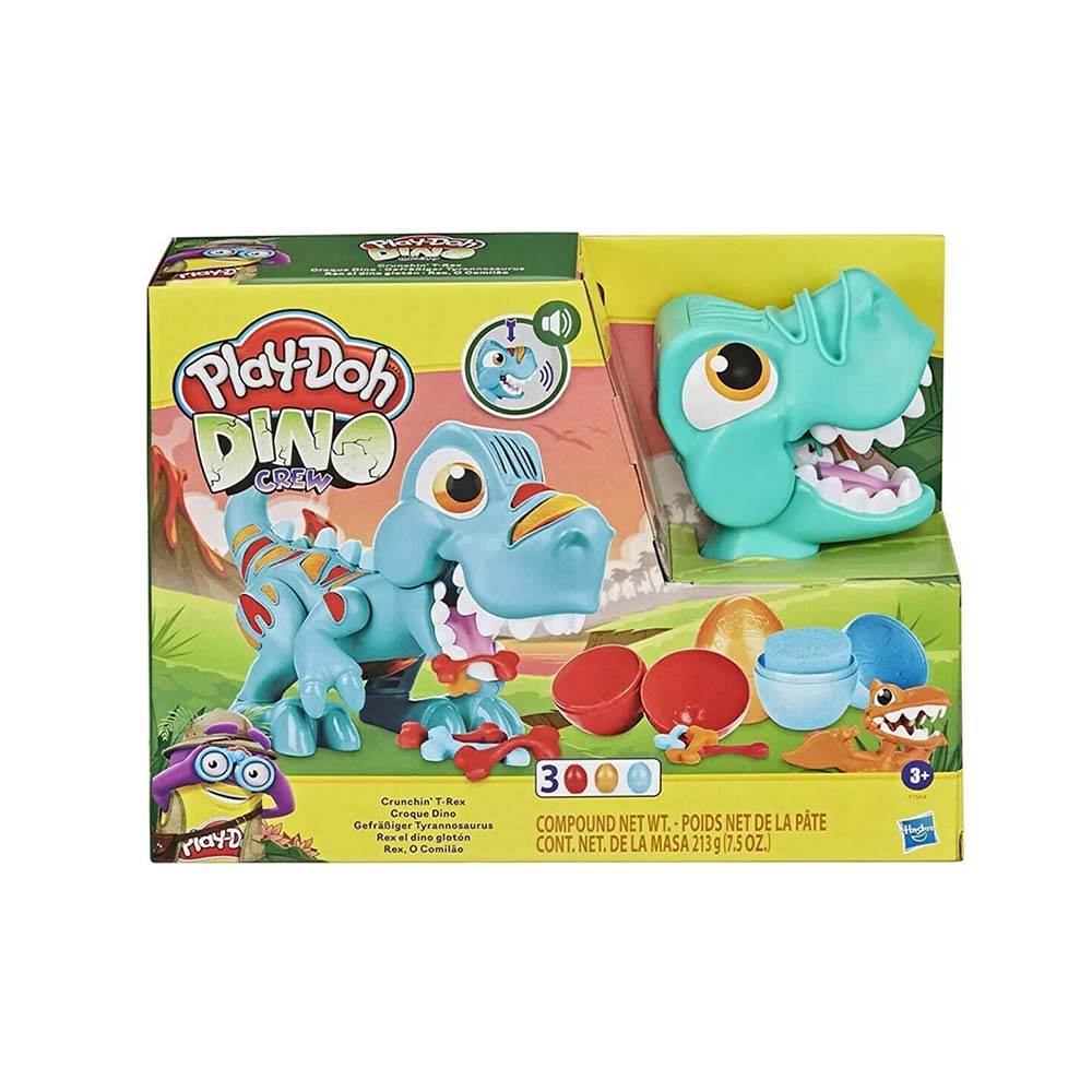 Παιχνίδι Με Πλαστελίνη  Dino Crew  Crunchin' T- Rex F1504 Play-Doh Hasbro - 0
