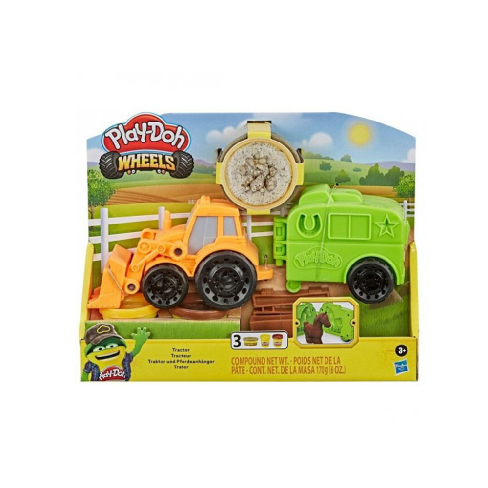 Play-Doh Wheels Tractor Farm Truck F1012 Hasbro - 0