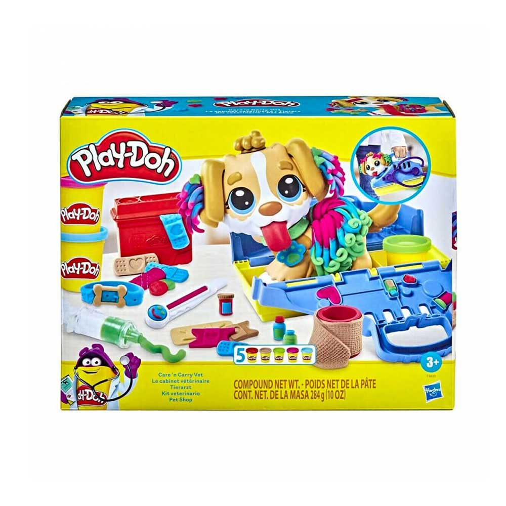 Play Doh Care 'n Carry Vet F3639 Hasbro - 33236