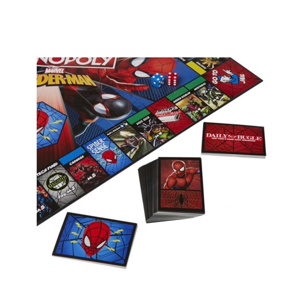 Επιτραπέζιο Παιχνίδι Monopoly Spiderman F3968 Hasbro - 2