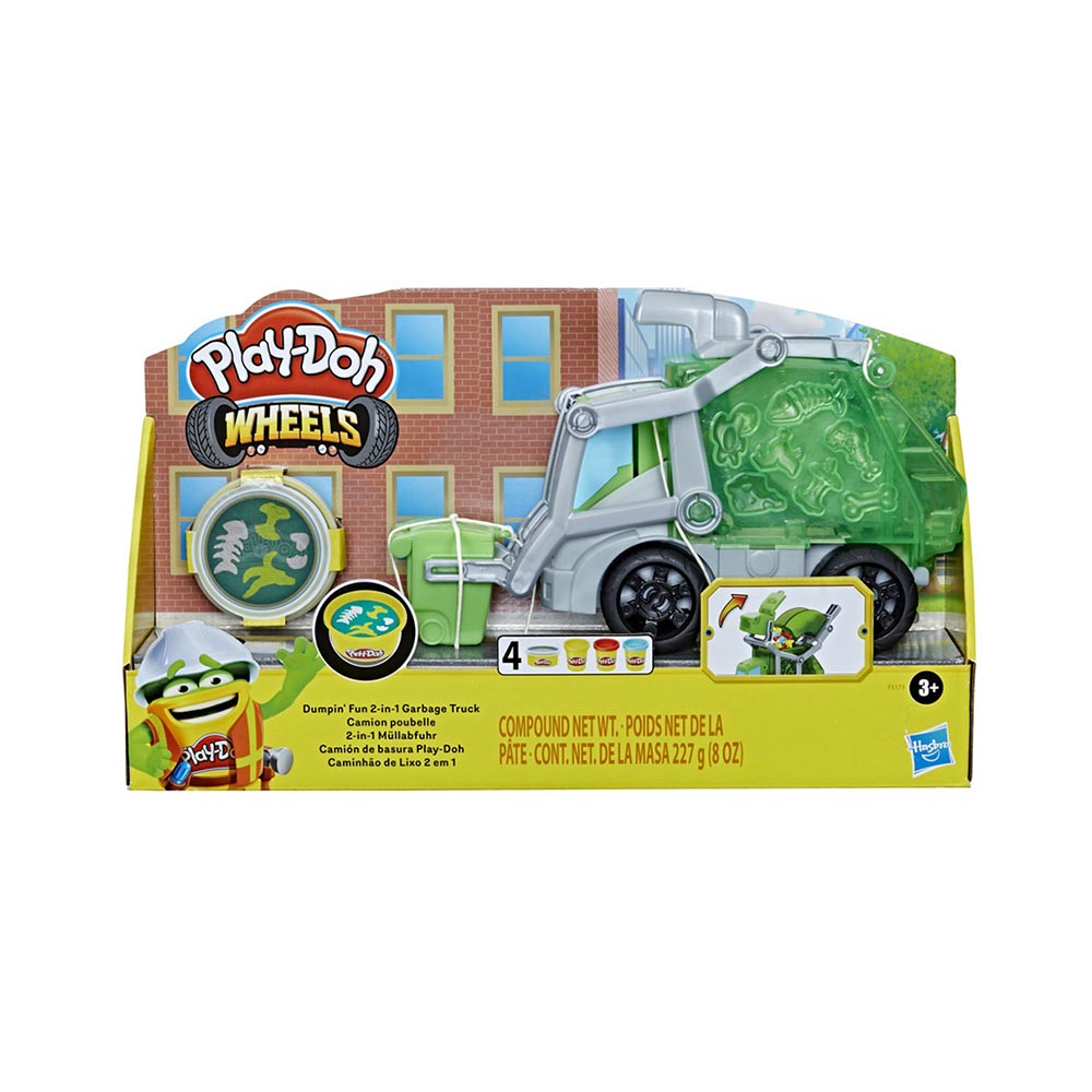 Play-Doh Wheels Dumpin' Fun 2-in-1 Garbage truck F5173 Hasbro - 91227