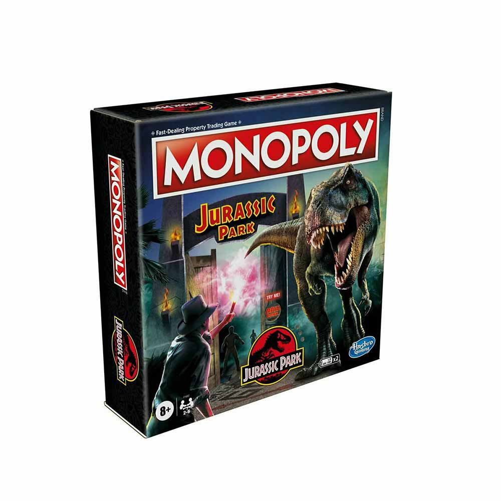 Επιτραπέζιο Παιχνίδι Monopoly: Jurassic Park 8+ Ετών F1662 Hasbro  - 48937