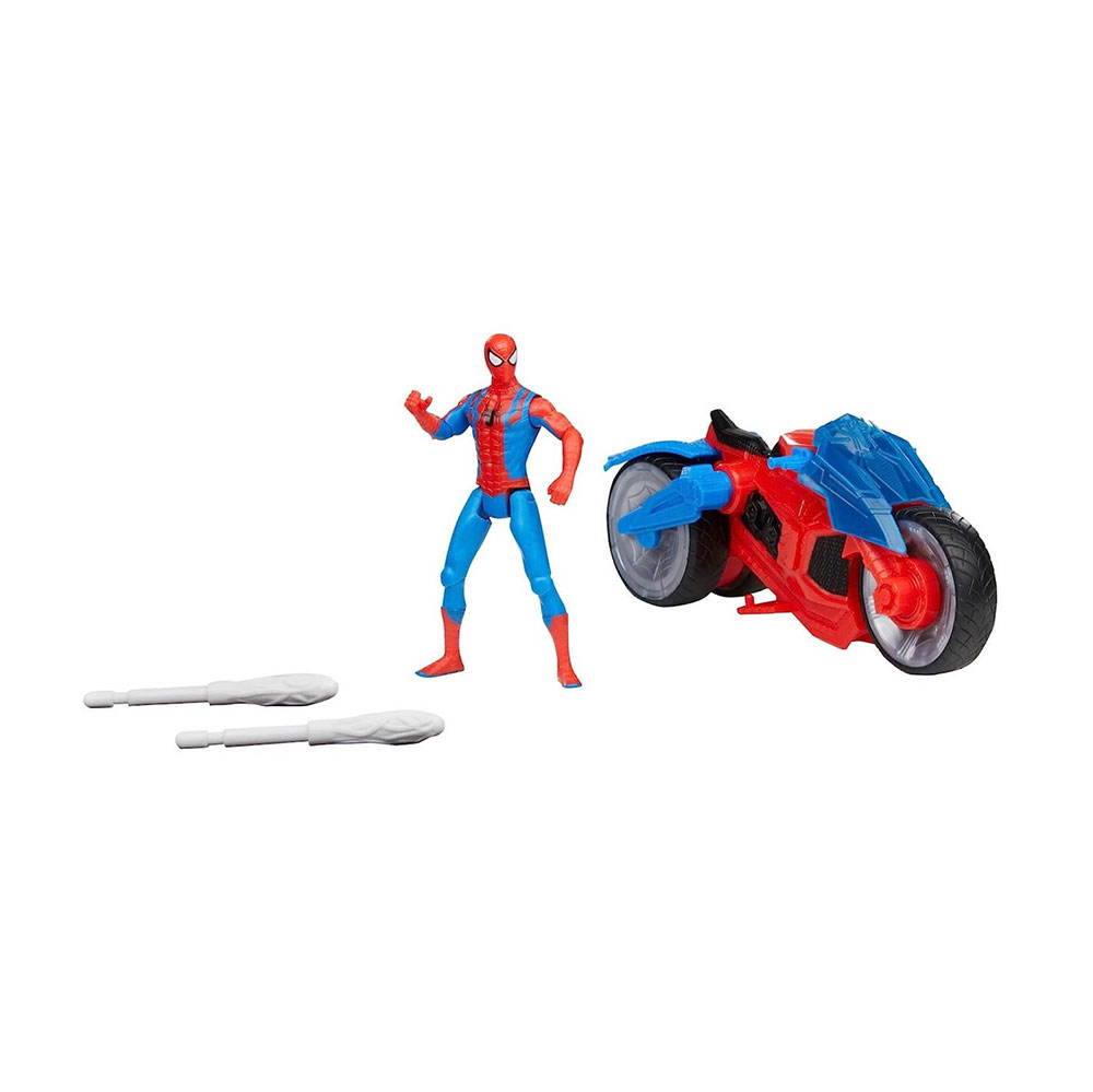 Spiderman 4In Vehicle And Figure F6899 Hasbro - 1