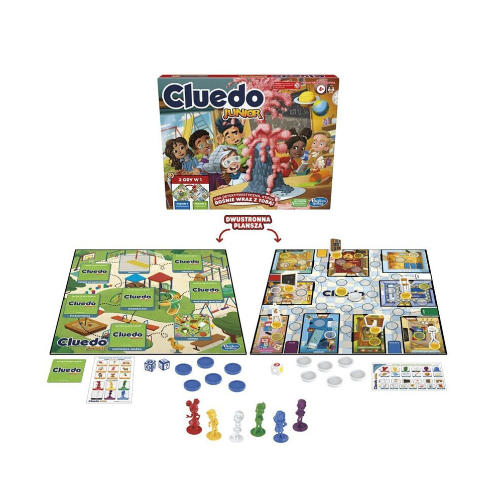 Επιτραπέζιο Παιχνίδι Cluedo Junior 4+ Ετών F6419 Hasbro - 1