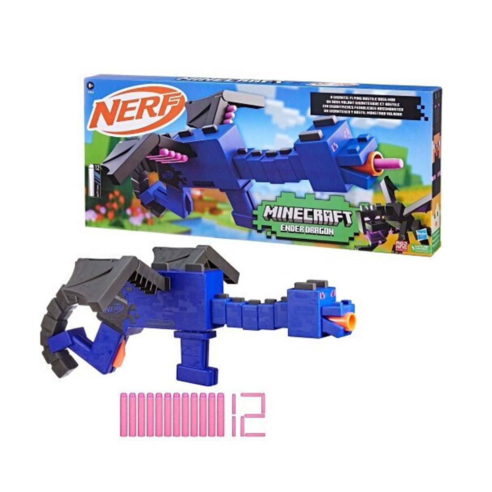 Nerf Εκτοξευτής Minecraft Ender Dragon F7912 Hasbro - 2