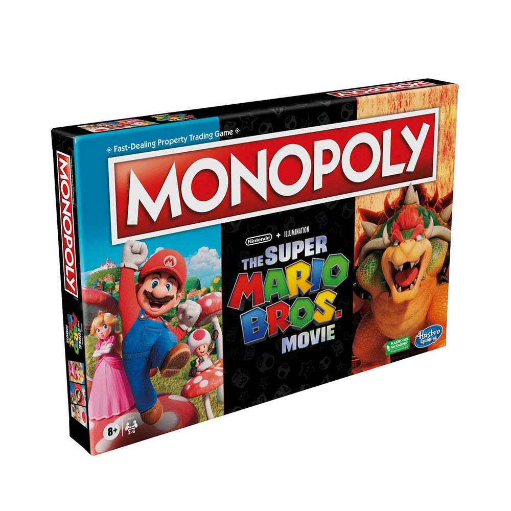 Επιτραπέζιο Παιχνίδι Monopoly Super Mario Bros The Movie F6818 Hasbro - 67365