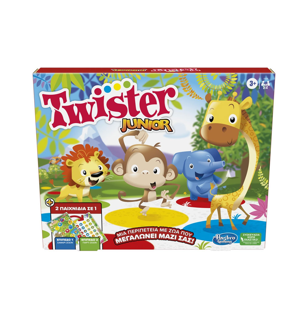 Επιτραπέζιο Παιχνίδι Twister Junior F7478 Hasbro - 67509