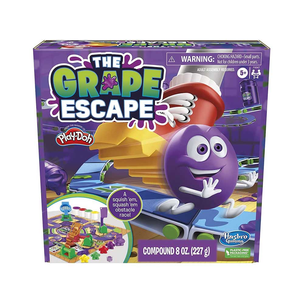 Επιτραπέζιο Παιχνίδι Tα Σταφύλια το' Σκασαν Grape Escape F4947 Hasbro - 67303