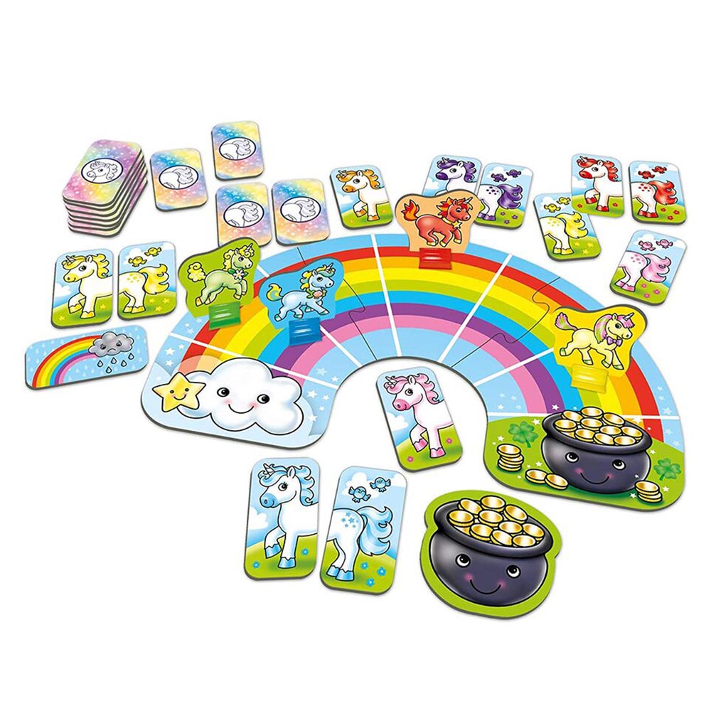 Επιτραπέζιο Παιχνίδι Rainbow Unicorns ORCH095 Orchard Toys  - 1