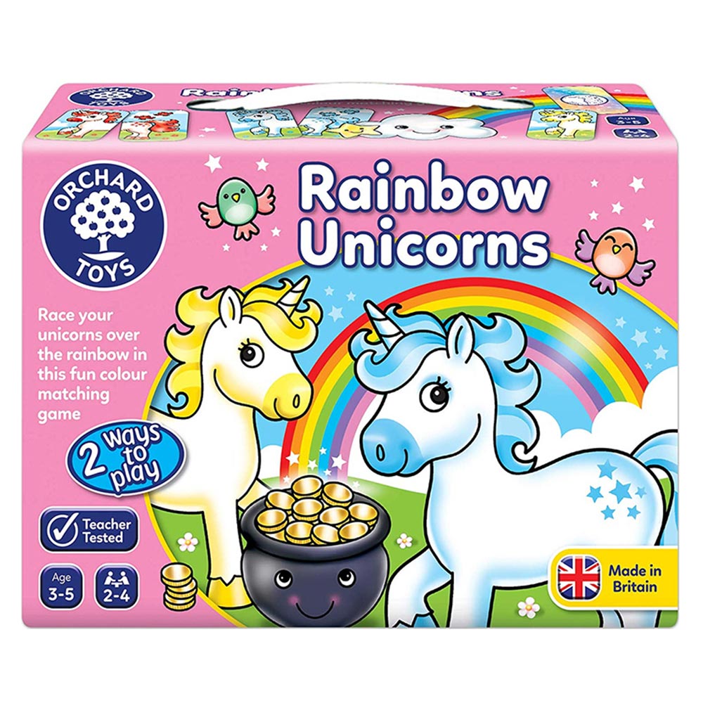 Επιτραπέζιο Παιχνίδι Rainbow Unicorns ORCH095 Orchard Toys  - 23507