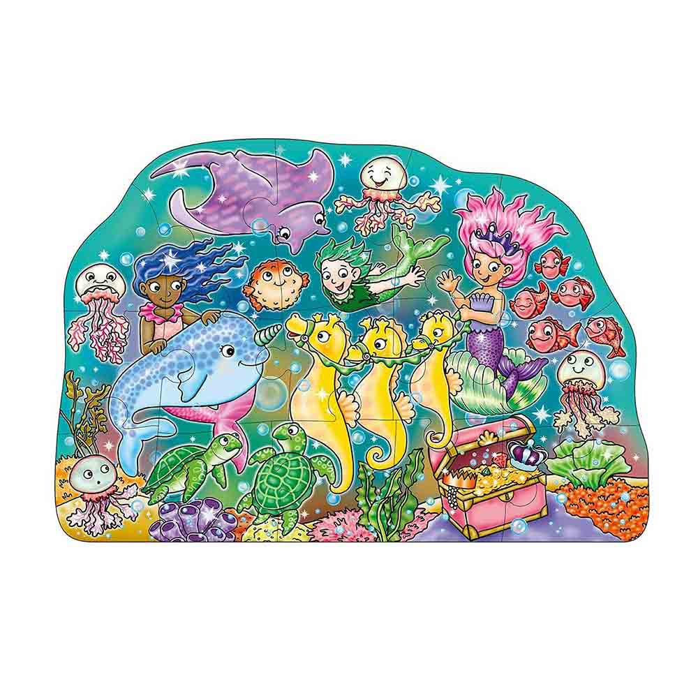 Πάζλ Jigsaw Mermaid Fun 15τμχ ORCH294 Orchard Toys - 1