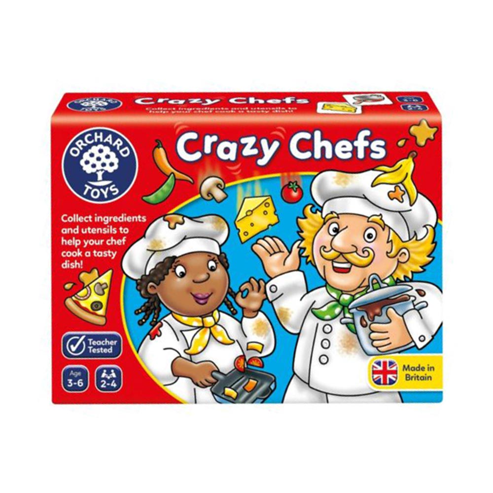 Επιτραπέζιο Παιχνίδι Αντιστοίχισης Crazy Chefs ORCH017 Orchard Toys - 19523