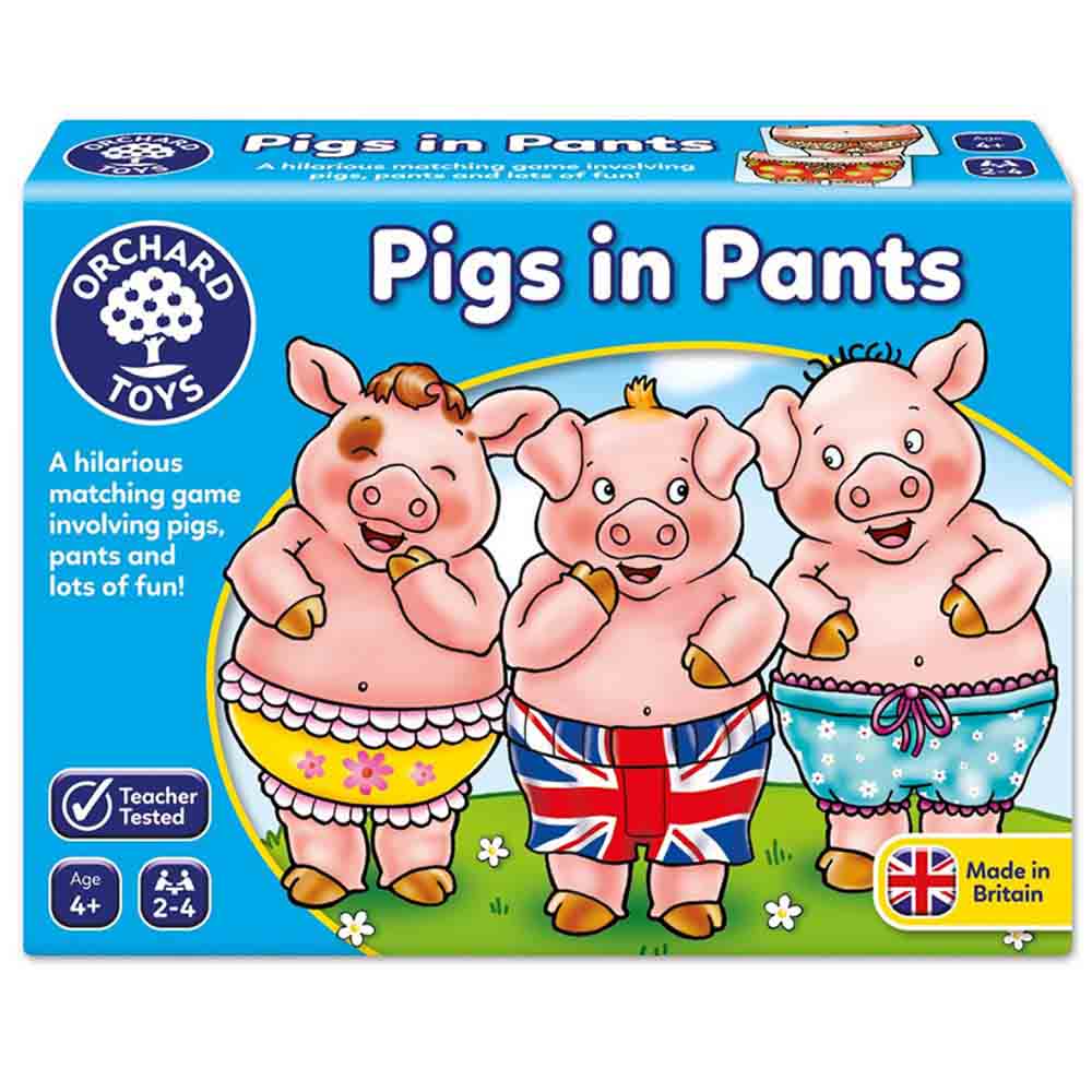 Επιτραπέζιο Παιχνίδι Pigs In  Pants ORCH022 Orchard Toys - 23479