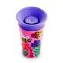 Εκπαιδευτικό Κύπελλο Miracle 360° Sippy Cup Polar Lemur/ Bee 266ml 2τμχ 51765 Munchkin - 2