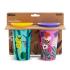 Εκπαιδευτικό Κύπελλο Miracle 360° Sippy Cup Polar Lemur/ Bee 266ml 2τμχ 51765 Munchkin - 1