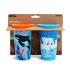 Εκπαιδευτικό Κύπελλο Miracle 360° Sippy Cup Polar Bear/ Orca 266ml 2τμχ 51766 Munchkin - 2