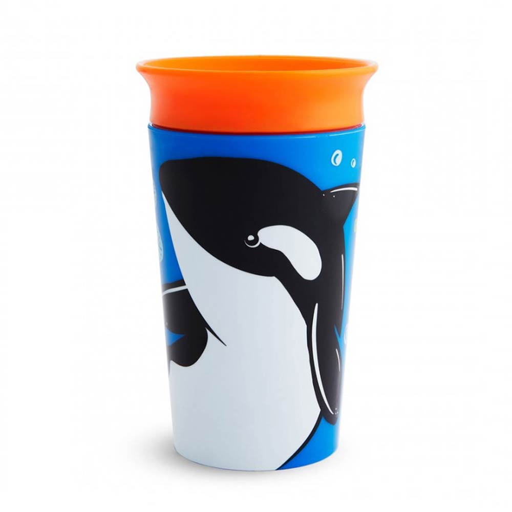 Εκπαιδευτικό Κύπελλο Miracle 360° Sippy Cup Orca 266ml 51778 Munchkin - 0