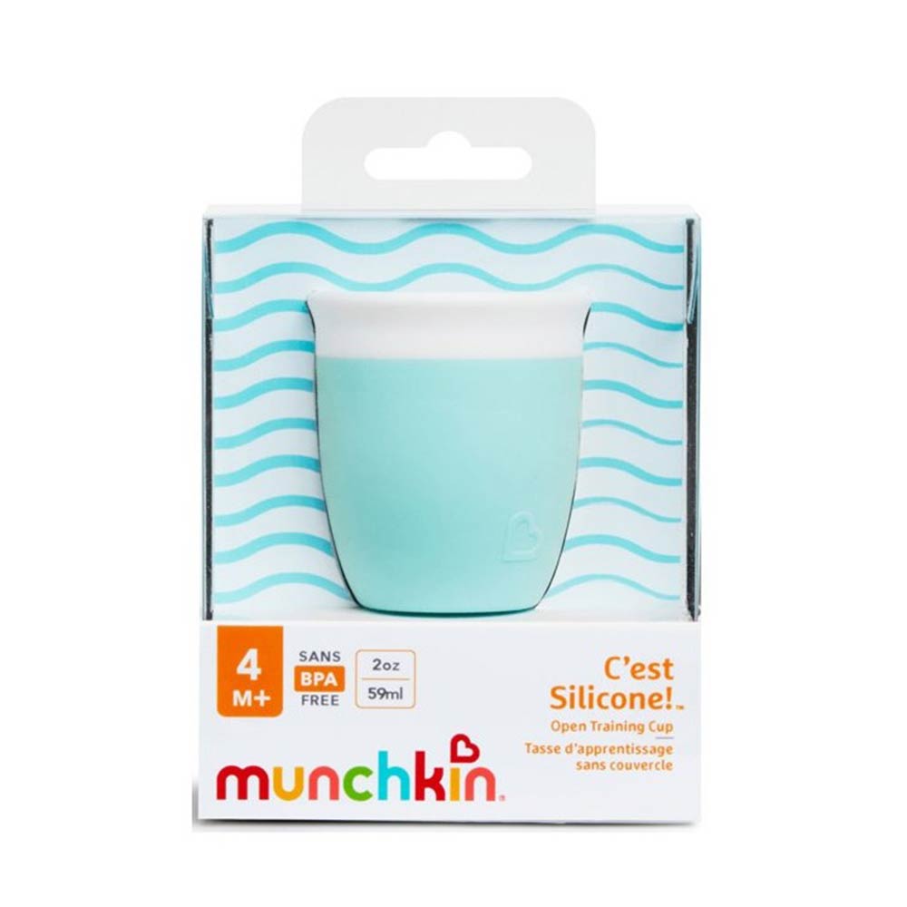 Εκπαιδευτικό Ποτήρι Σιλικόνης C' Est Silicone Mint 59ml 90056 Munchkin - 1