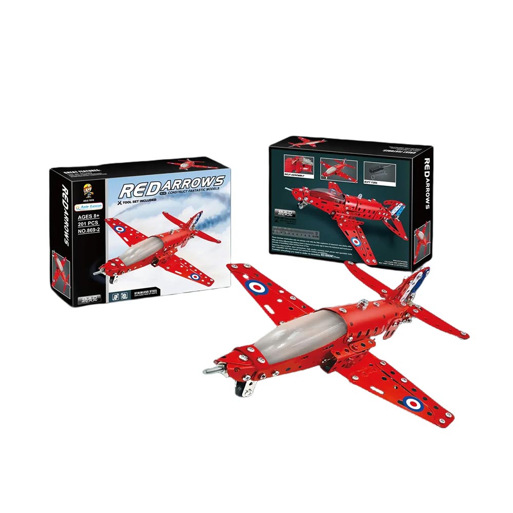 Κατασκευαστικό Παιχνίδι Red Arrows Plane 201pcs. 869-2 Aole Toys - 122138
