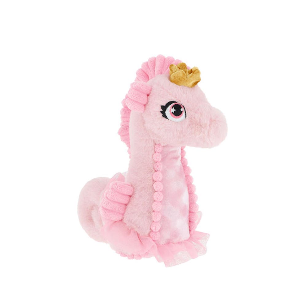 Λούτρινο Θαλάσσιος Ιππόκαμπος Ροζ 25cm SE3067 Keel Eco - 109681