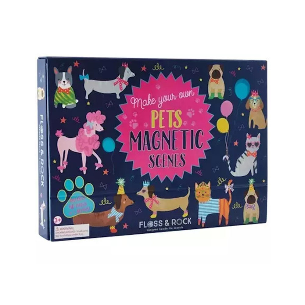 Μαγνητικό Παιχνίδι Κατασκευών Pets 45P5931 Floss & Rock