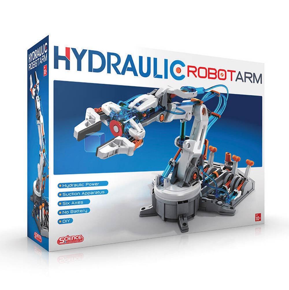 Εκπαιδευτικό Παιχνίδι Construct & Create Hydraulic Robot Arm 52186 The Source - 84015