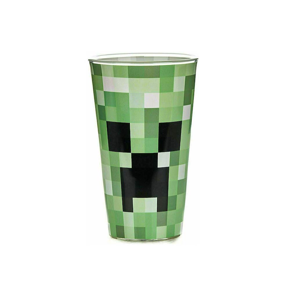 Γυάλινο Ποτήρι Minecraft - Creeper 400ml PP6729MCF Paladone  - 123707