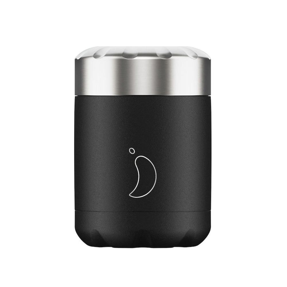 Ανοξείδωτο Φαγητοδοχείο Monochrome Edition - Black 300ml 200831 Chillys - 105314